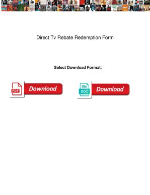 direct tv redemption form 200.00.